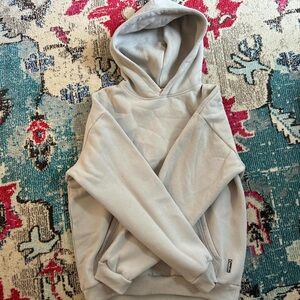 Men's Beige Hoodie Sweater